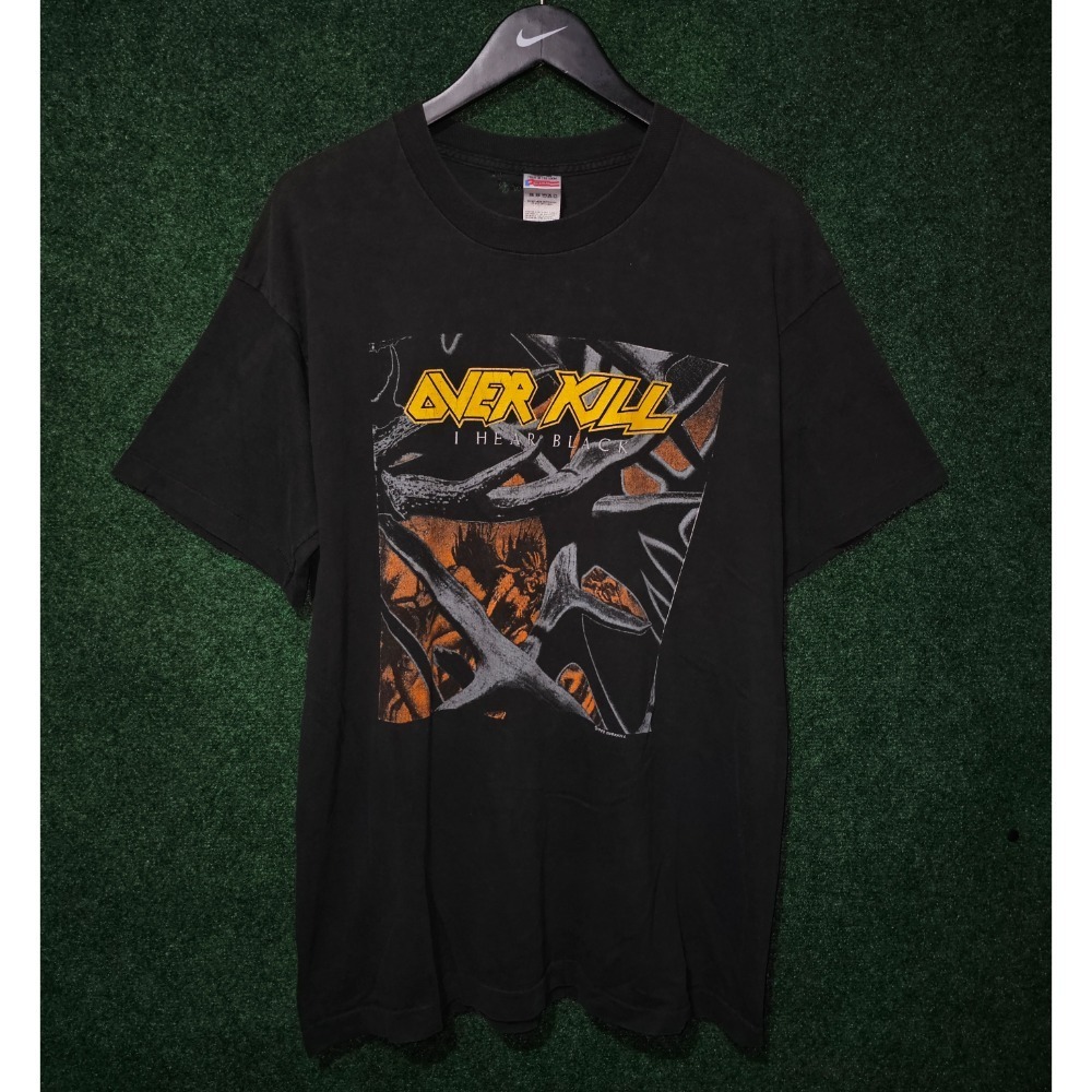 Vintage‎ Overkill band concert T-Shirt 
Band Tee memorabilia